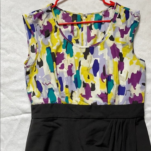 ABstudio Women’s black and top floral dress. - Picture 3 of 7